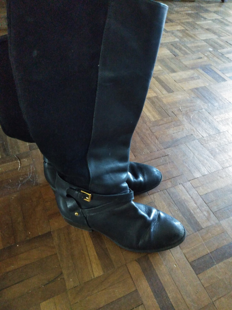 ralph lauren wide calf riding boots